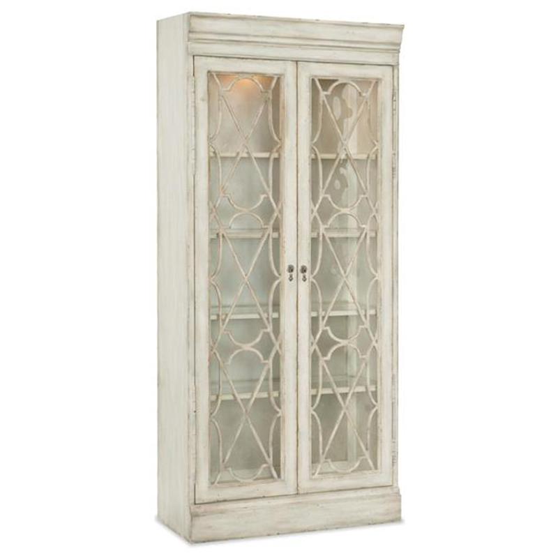 1610 75906 Wh Hooker Furniture Arabella Bunching Display Cabinet