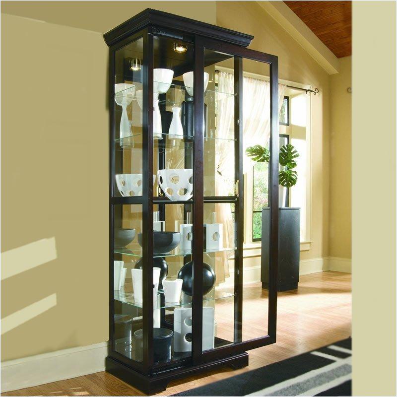 20994 Pulaski Furniture Two Way Sliding Door Curio