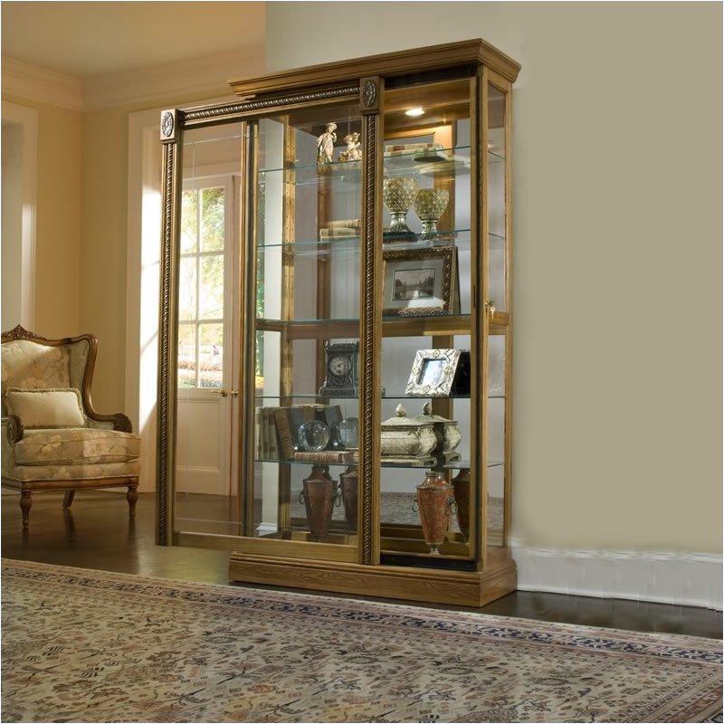 20484 Pulaski Furniture Two Way Sliding Door Curio