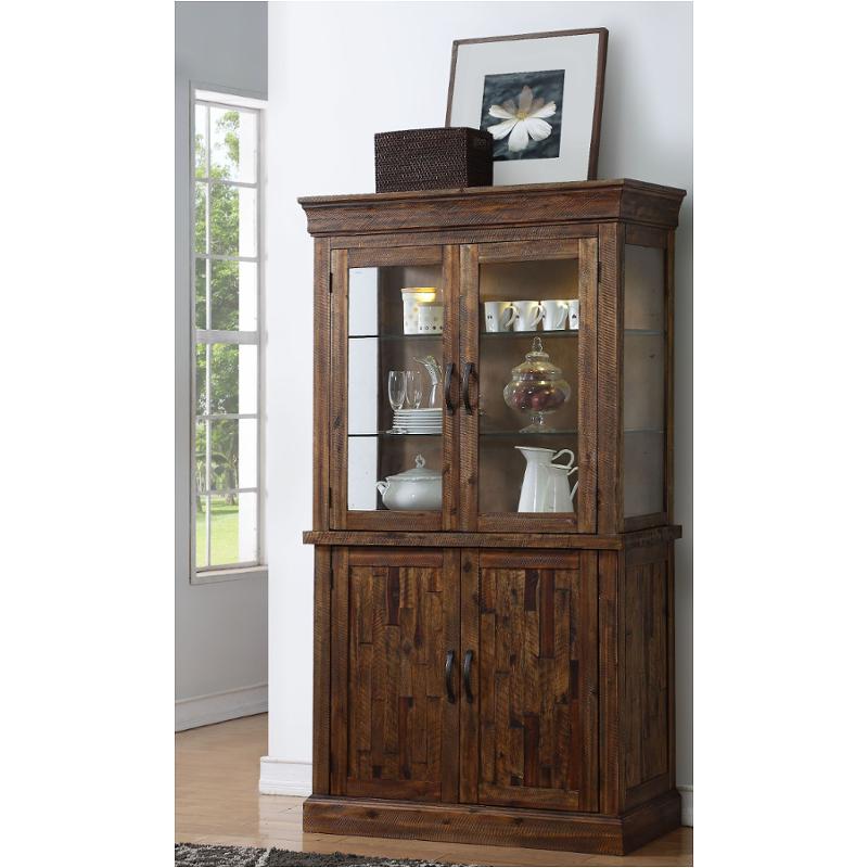 D1232 48t New Classic Furniture Normandy Curio Cabinet