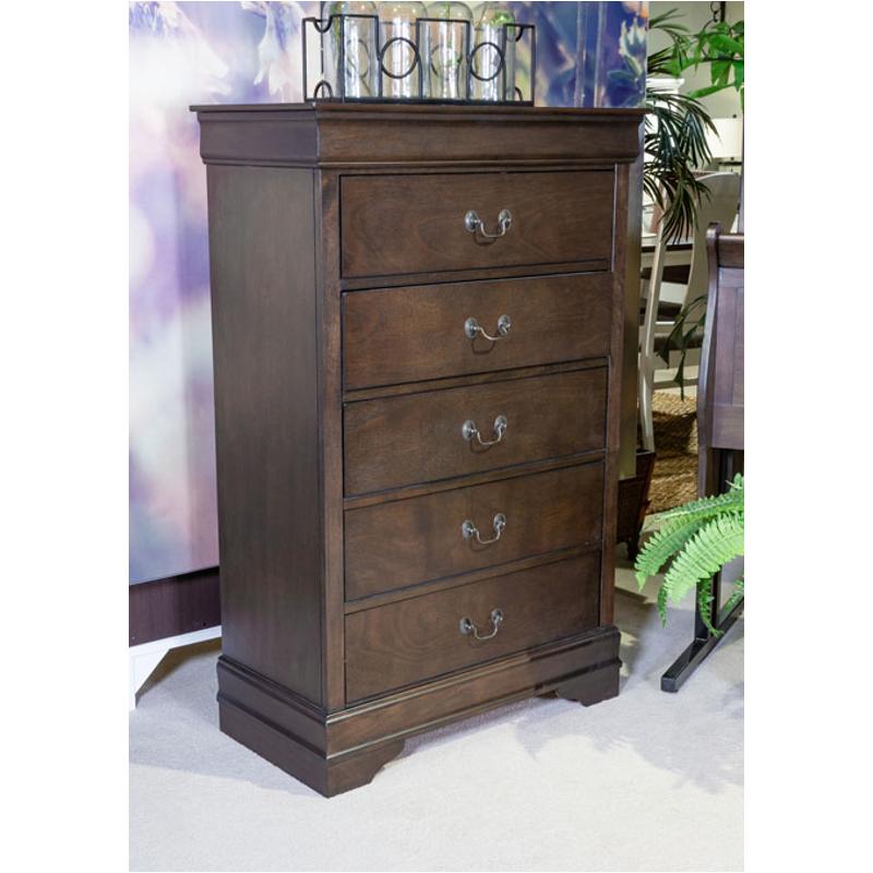 B398 46 Ashley Furniture Leewarden Bedroom Five Drawer Chest